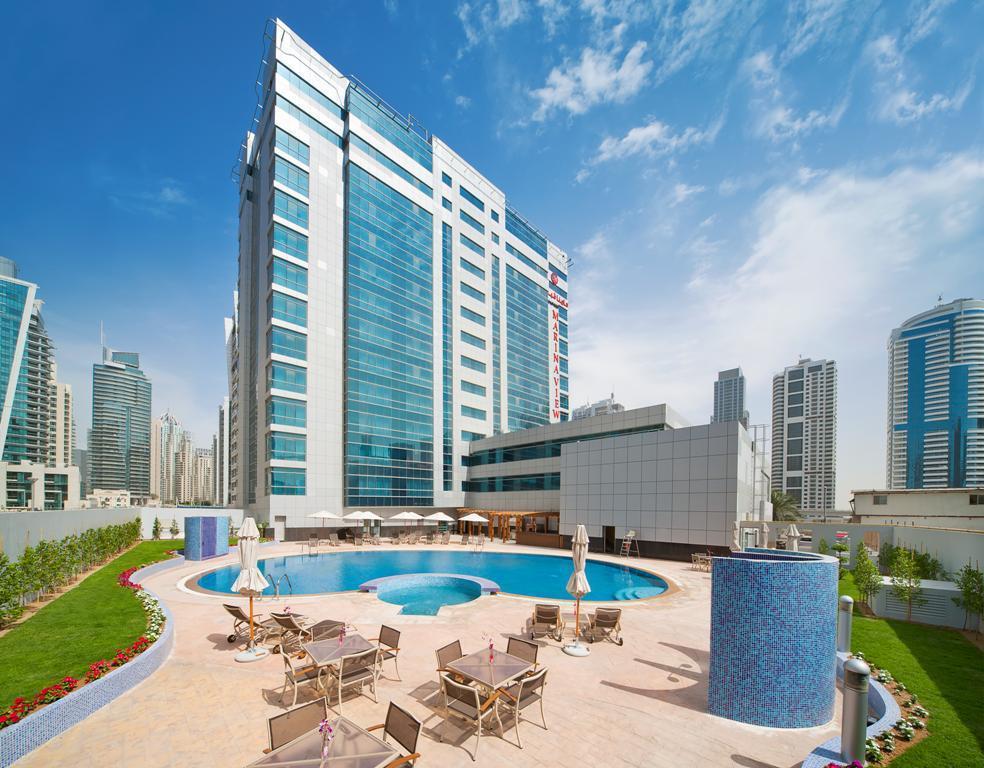 דובאי Marina View Deluxe Hotel Apartment מראה חיצוני תמונה